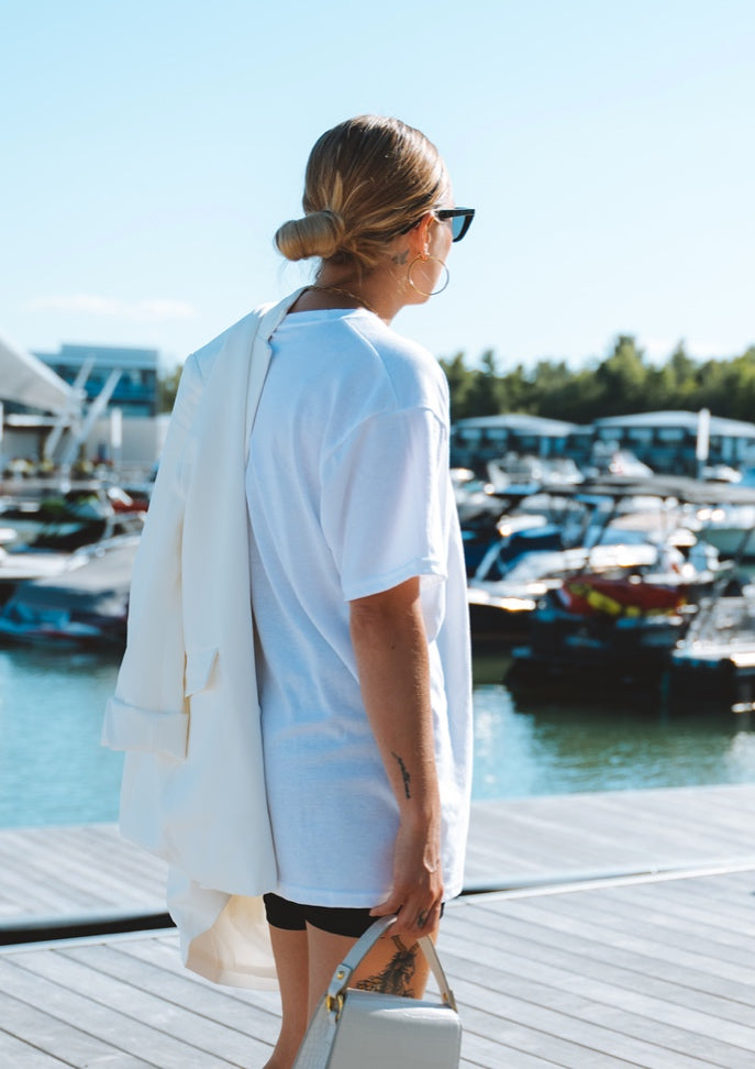 White Unisex TEE