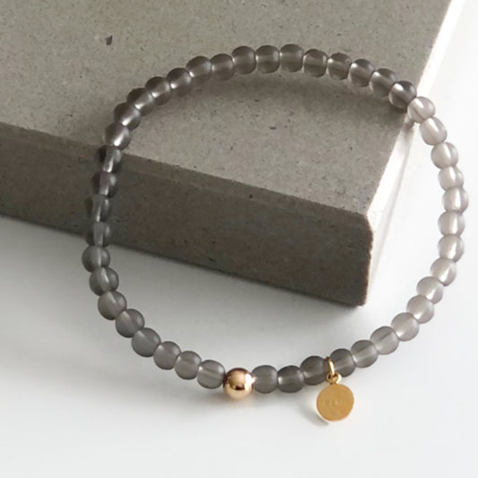 REMI x Shiny bracelet in Smoky Quartz