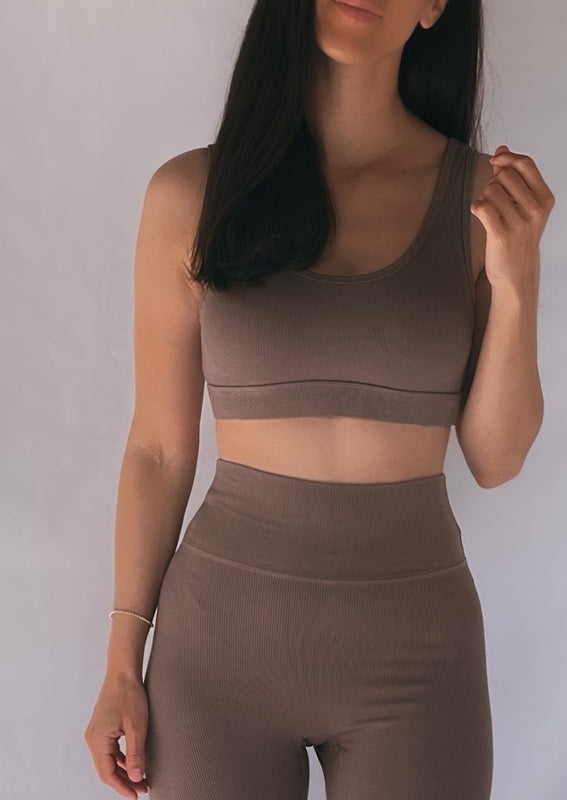 The CLOUD Bra Top Taupe