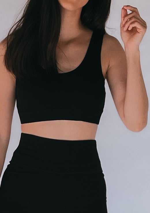 The CLOUD Bra Top Black